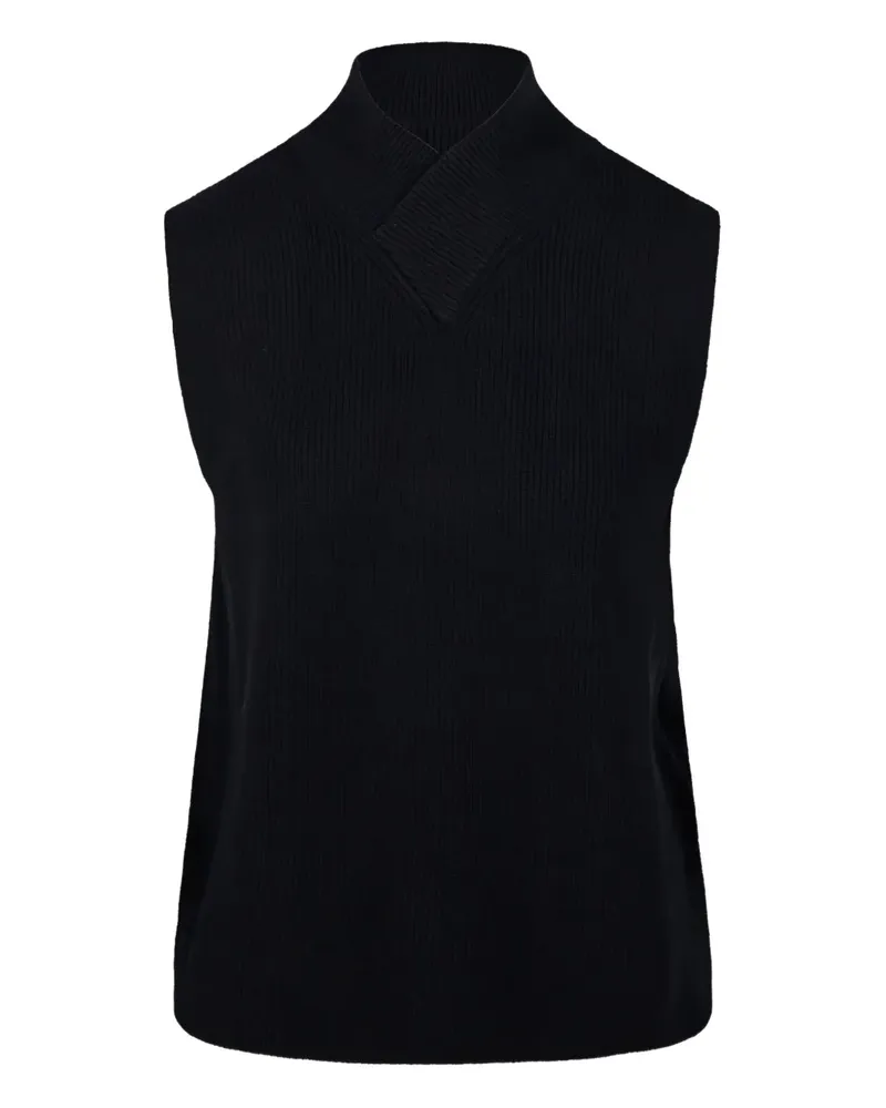 Studio Nicholson Ceres Weste - Schwarz Schwarz