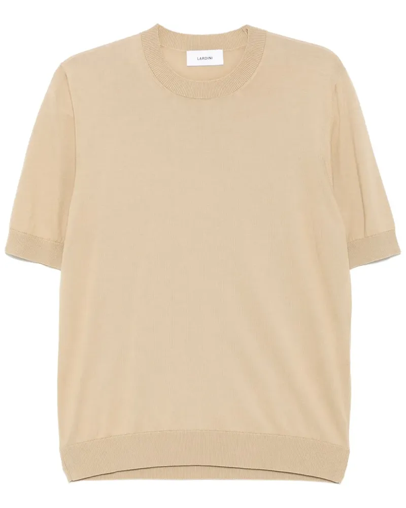 LARDINI Klassisches T-Shirt - Braun Braun