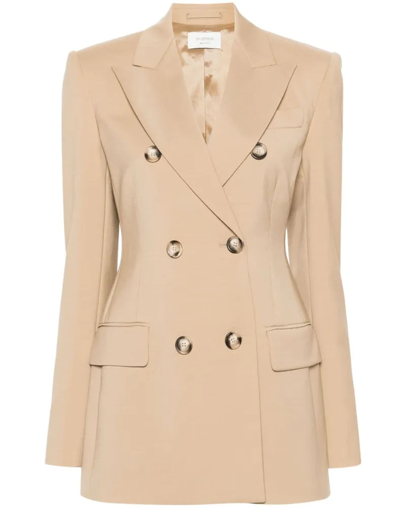 SPORTMAX Adamo Wollblazer Nude