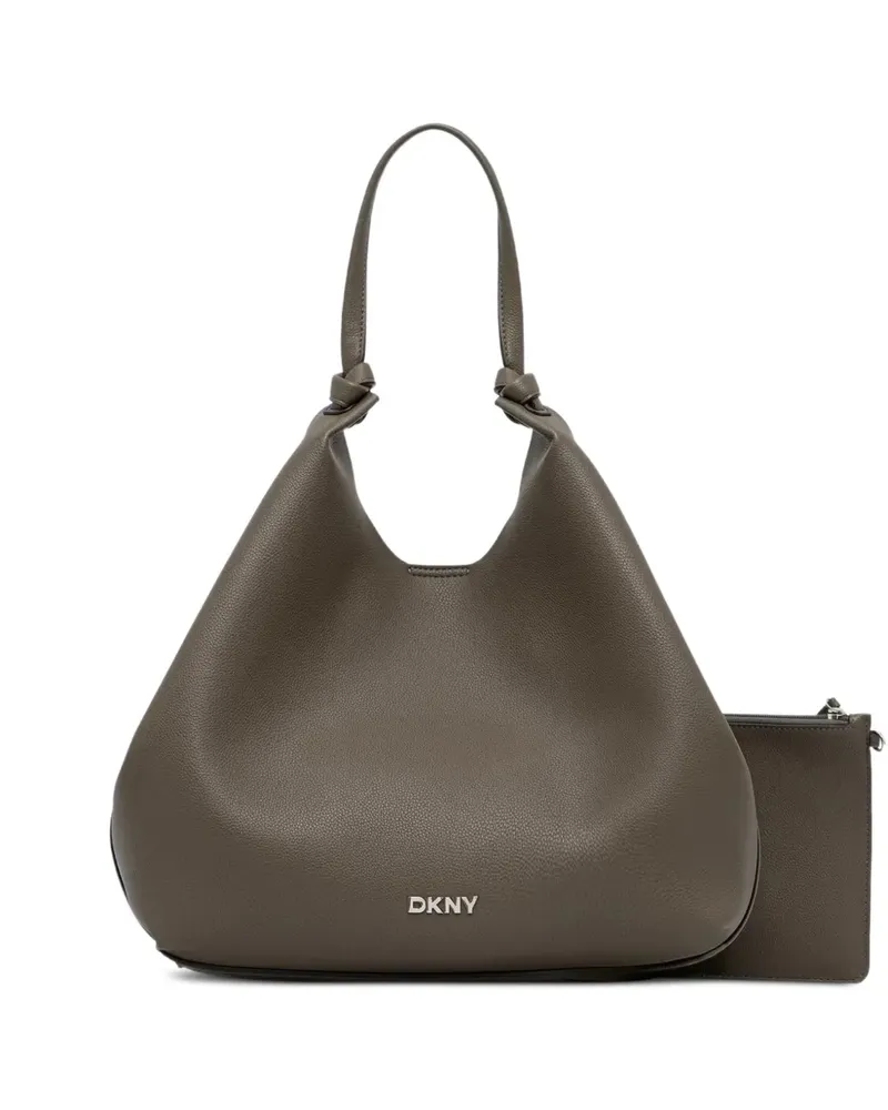 DKNY Großer Paula Commuter Tote Bag - Braun Braun