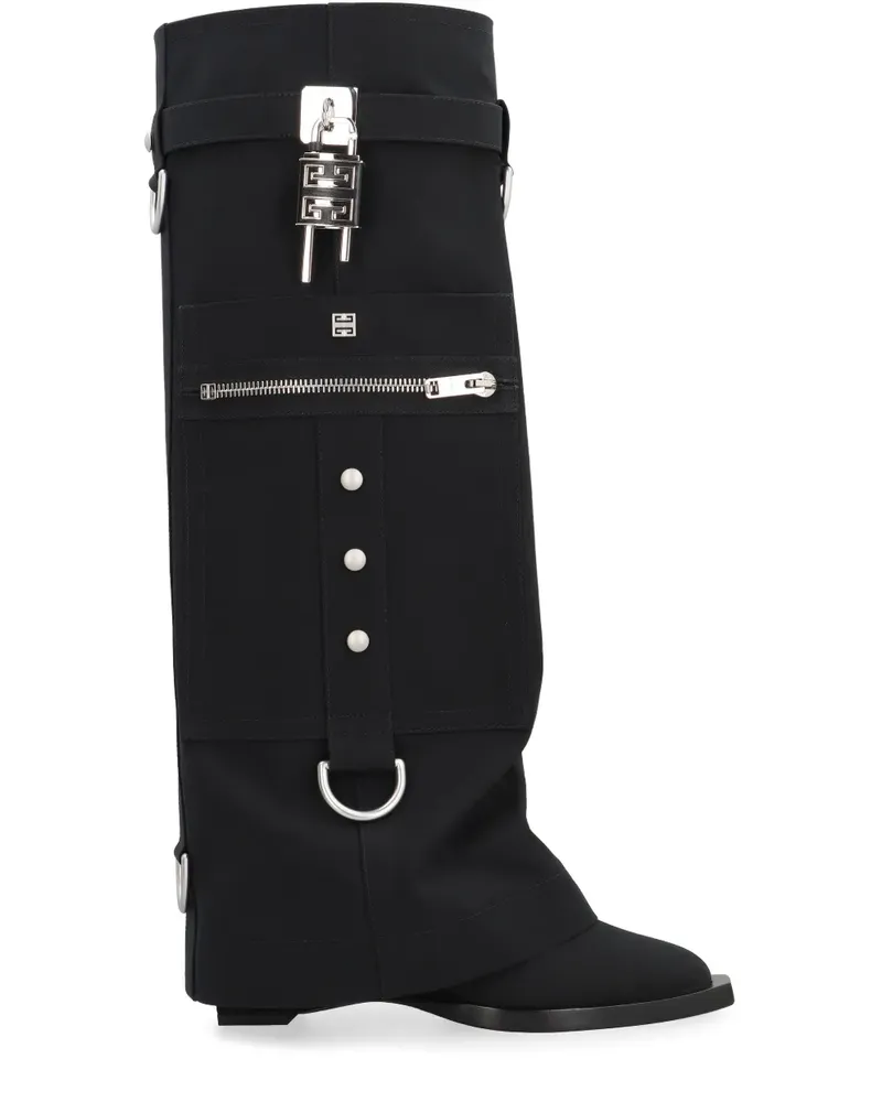 Givenchy Stiefel mit Shark-Lock 60mm - Schwarz Schwarz
