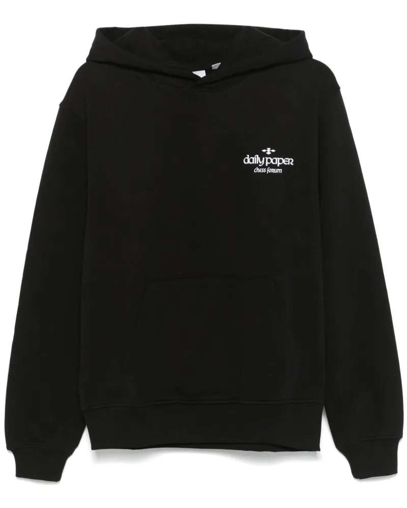 Daily Paper Overlooked Hoodie - Schwarz Schwarz