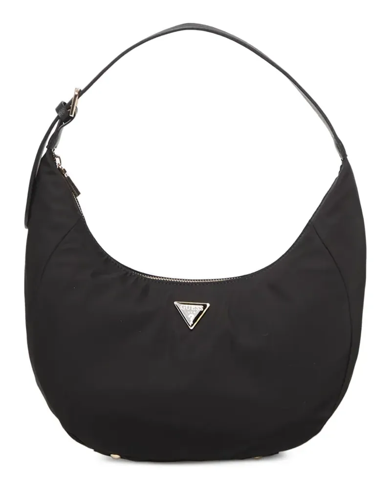 Guess Shopper mit Logo-Schild - Schwarz Schwarz