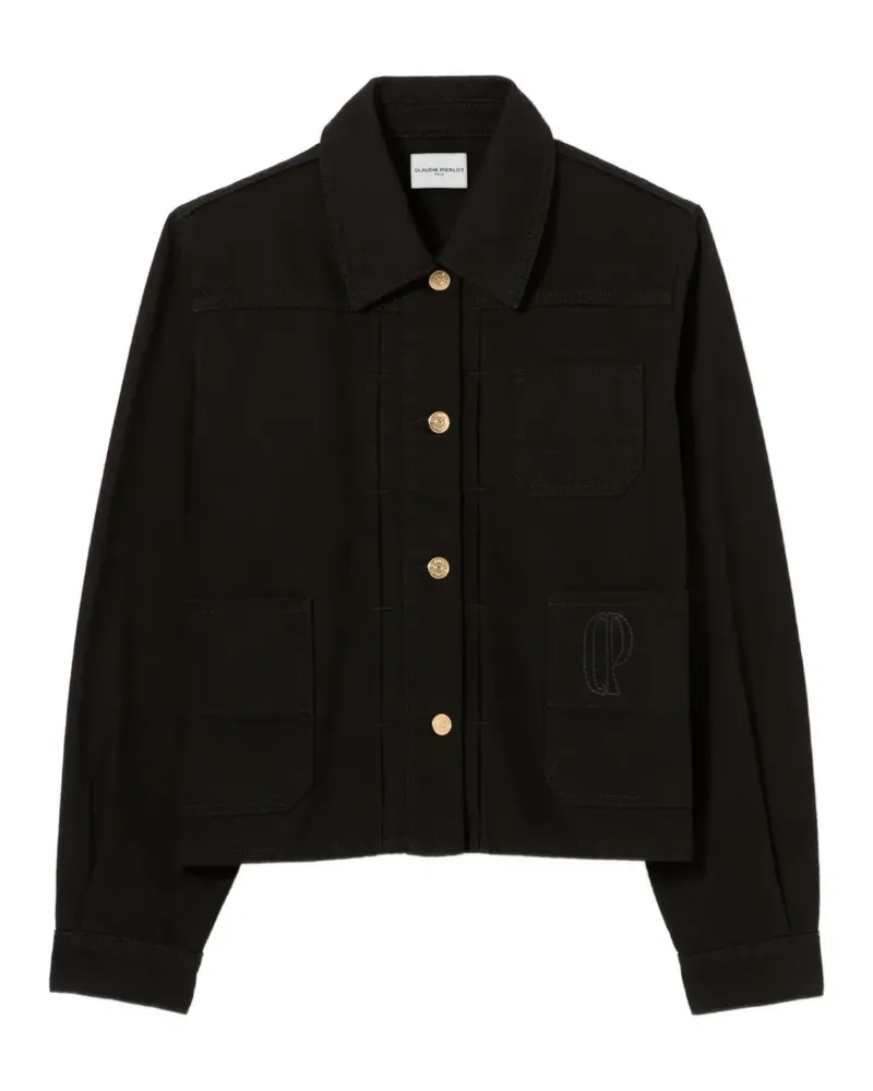 Claudie Pierlot denim worker jacket - Schwarz Schwarz