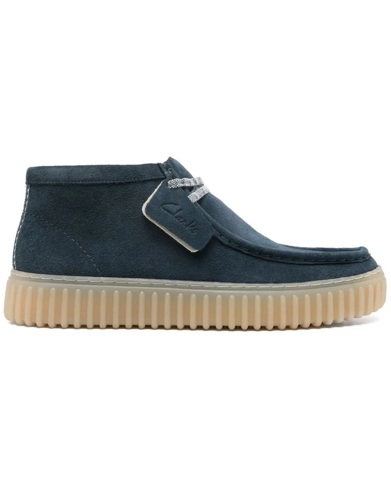 Clarks Torhill Hi Stiefeletten Blau