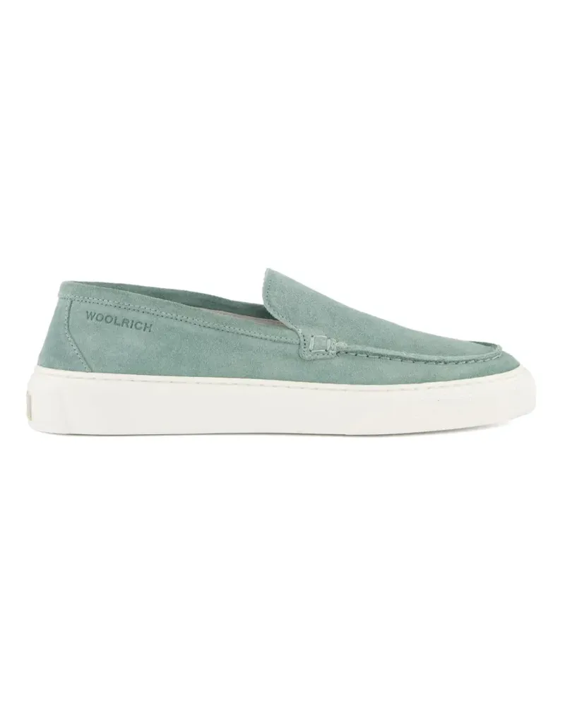 Woolrich slip-on suede loafers - Grün Grün
