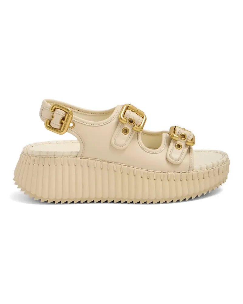 Chloé Nama Sandalen - Nude Nude