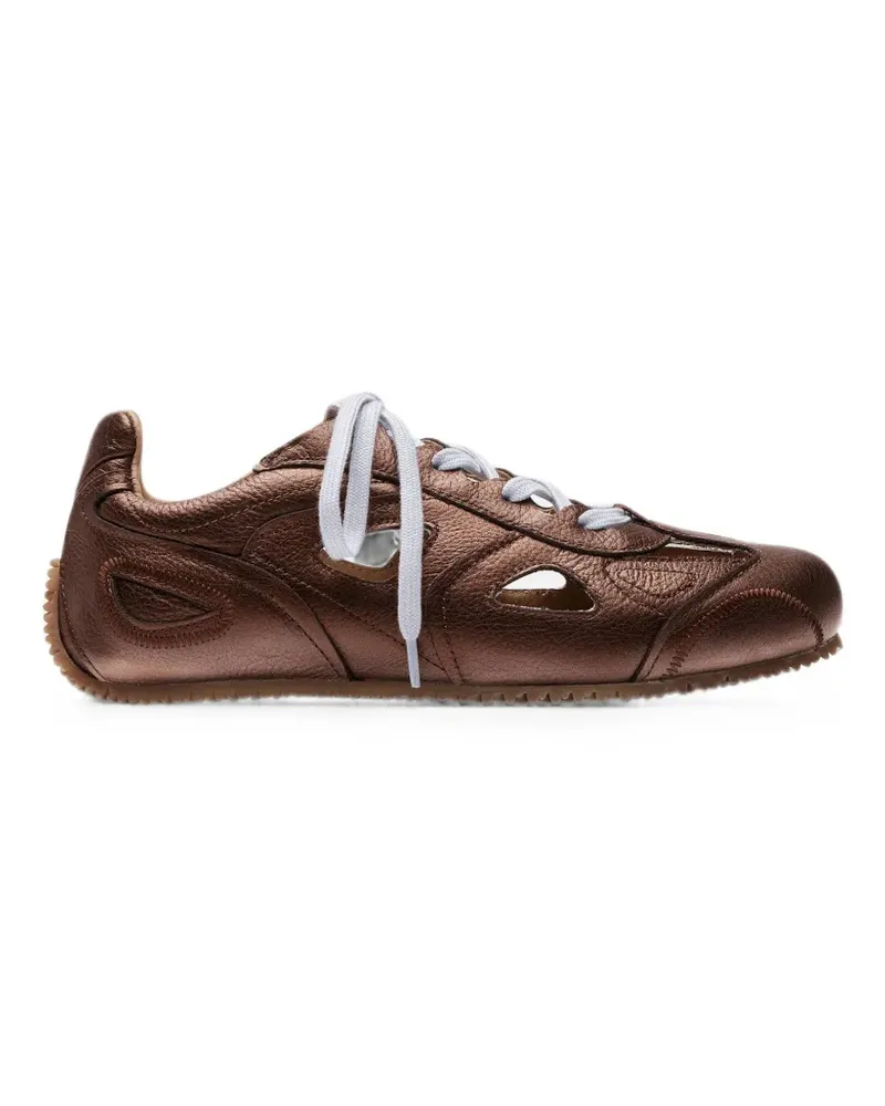 Axel Arigato Slow Ballet cut-out leather sneakers - Braun Braun