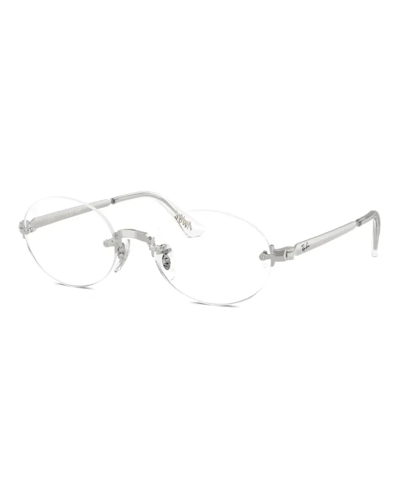 Ray Ban x A$ap Rocky round-frame glasses - Silber Silber