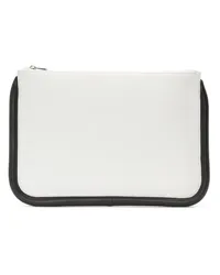 J.W.Anderson Clutch in Colour-Block-Optik Weiß