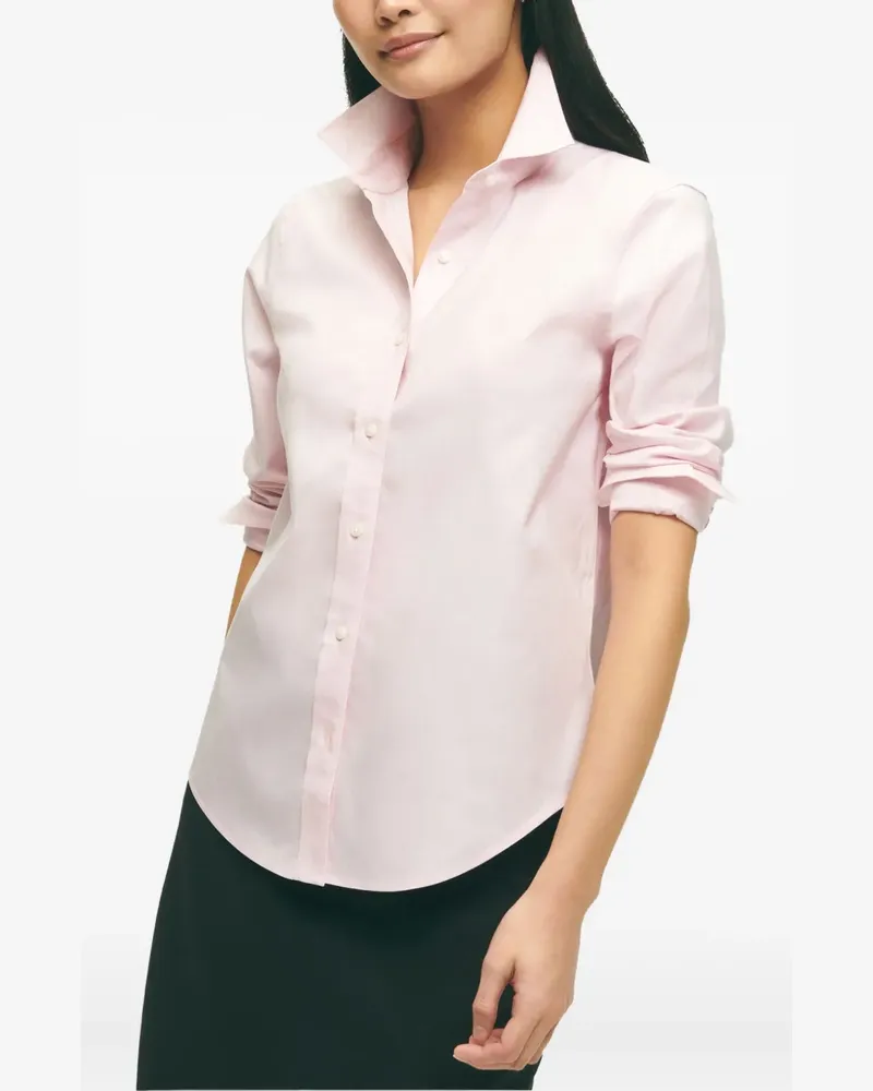 Brooks Brothers Hemd aus Oxford-Gewebe - Rosa Rosa