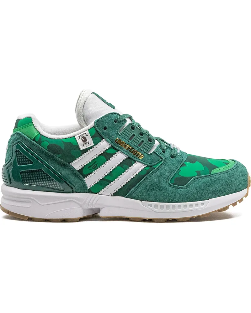 adidas ZX 8000 BAPE x Undefeated - Green Sneakers - Grün Grün