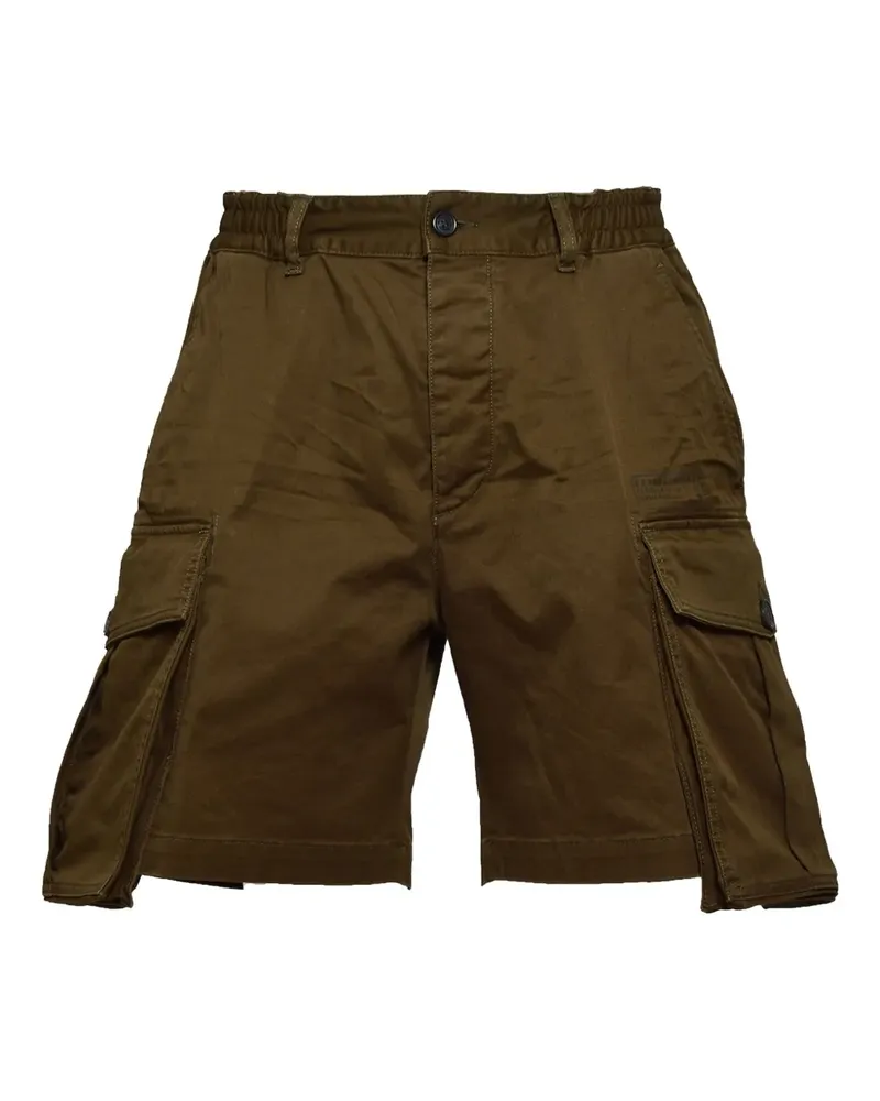 Dsquared2 Klassische Cargo-Shorts - Grün Grün