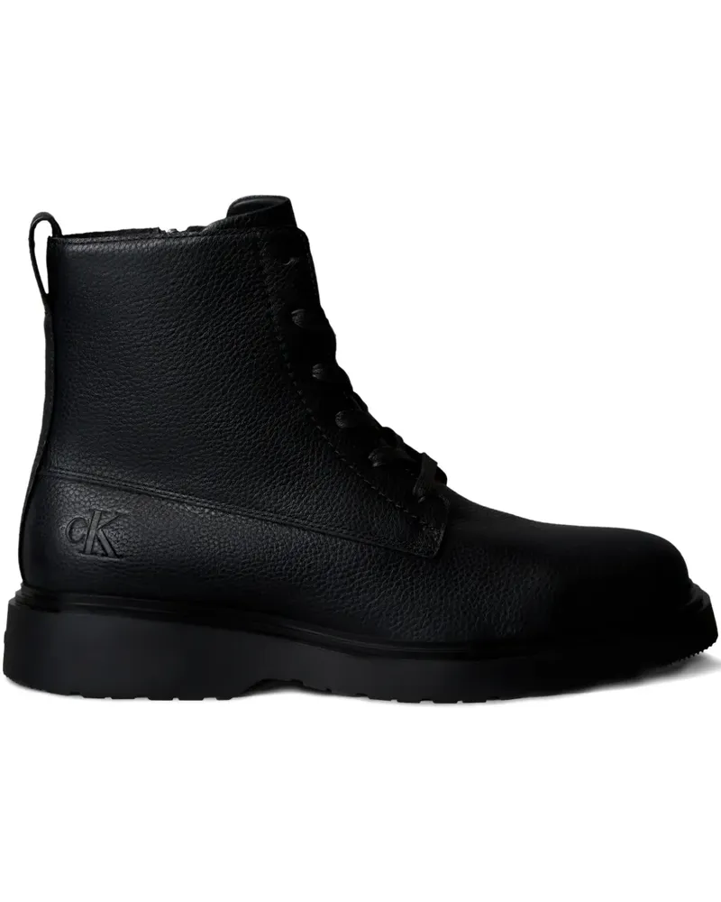 Calvin Klein Stiefel mit Logo-Detail - Schwarz Schwarz