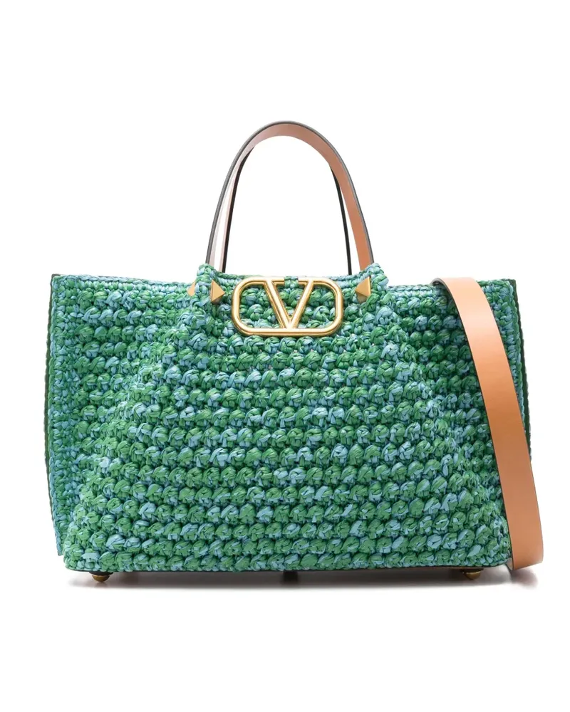 Valentino Garavani VLogo Tote Bag - Blau Blau