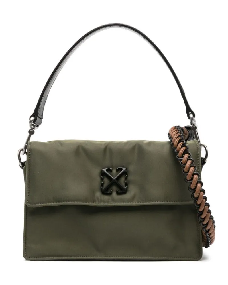 OFF-WHITE Jitney 40 Schultertasche - Grün Grün