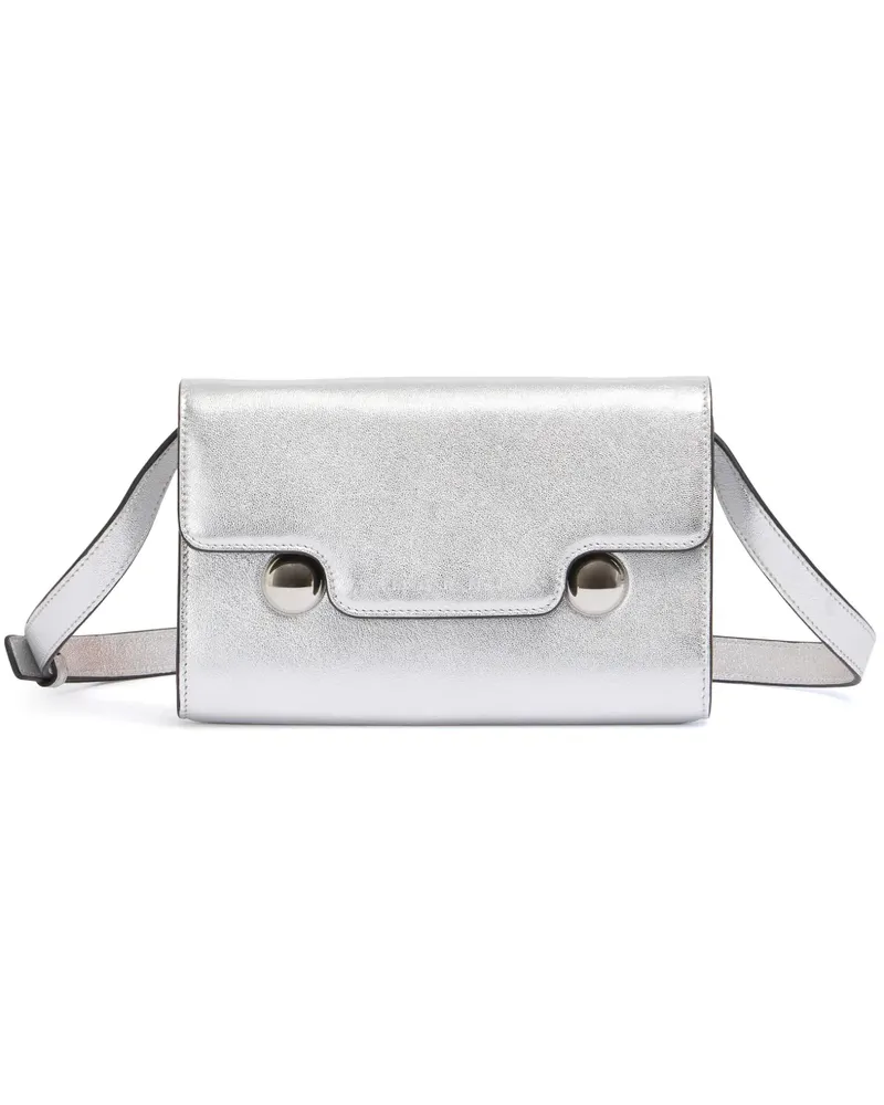 Marni Trunkaroo Mini-Tasche - Silber Silber