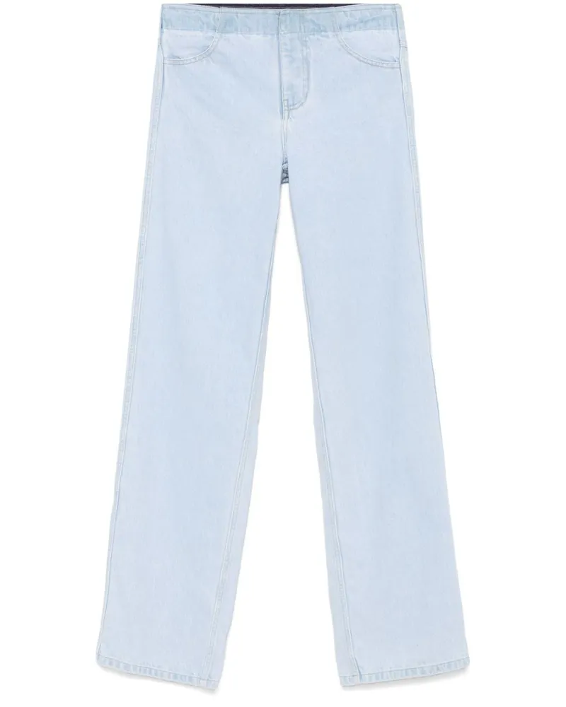 Christopher Esber Jeans mit weitem Bein - Blau Blau