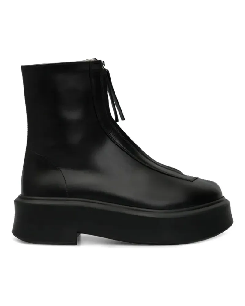 The Row zipped ankle boots - Schwarz Schwarz