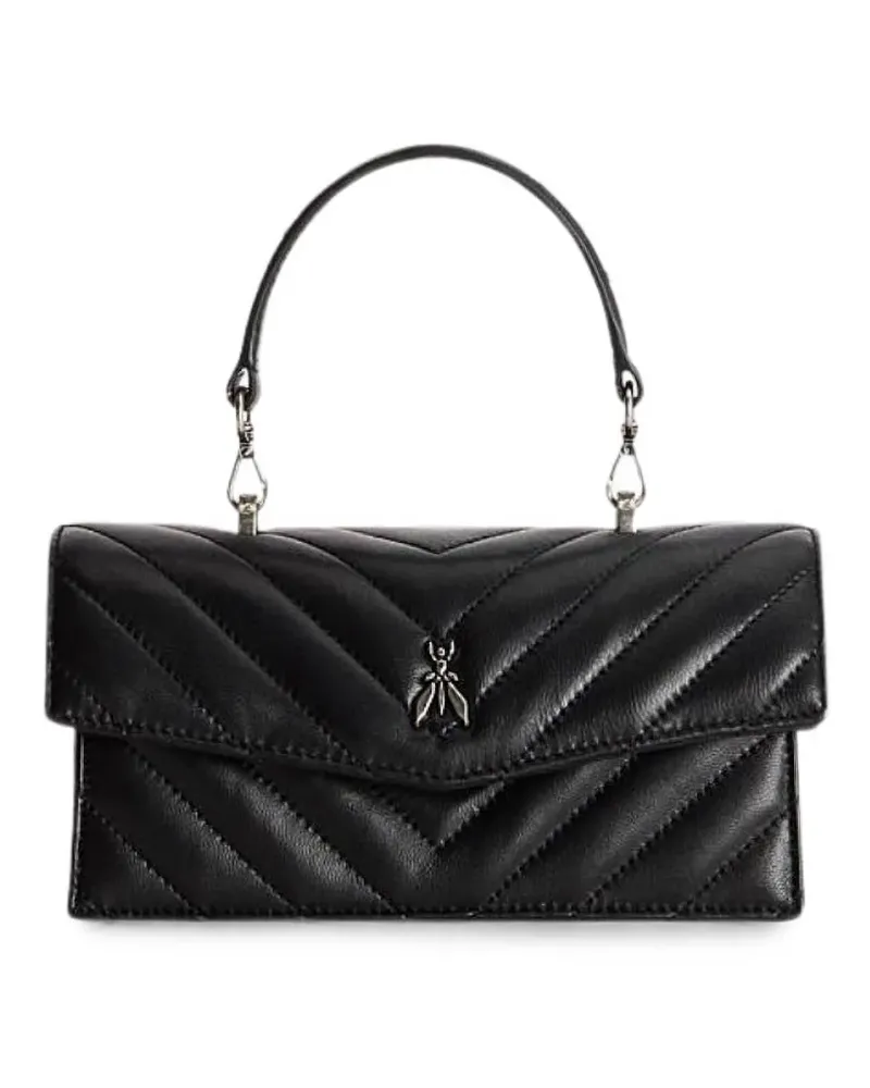 Patrizia Pepe Fly Bamby quilted shoulder bag - Schwarz Schwarz