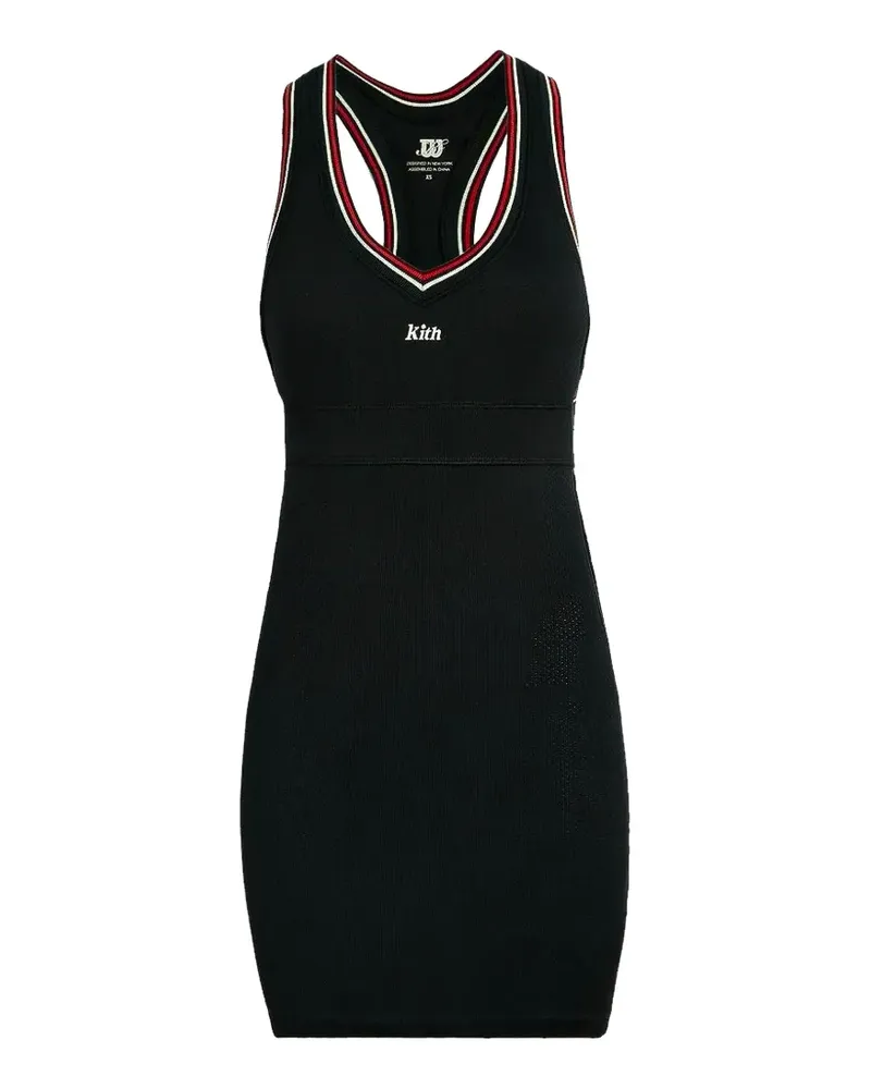 KITH x Wilson Pro Staff Minikleid mit Racerback - Schwarz Schwarz