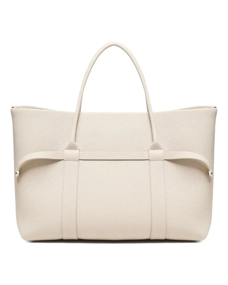 Loro Piana Ghiera Shopper aus Kalbsleder - Nude Nude