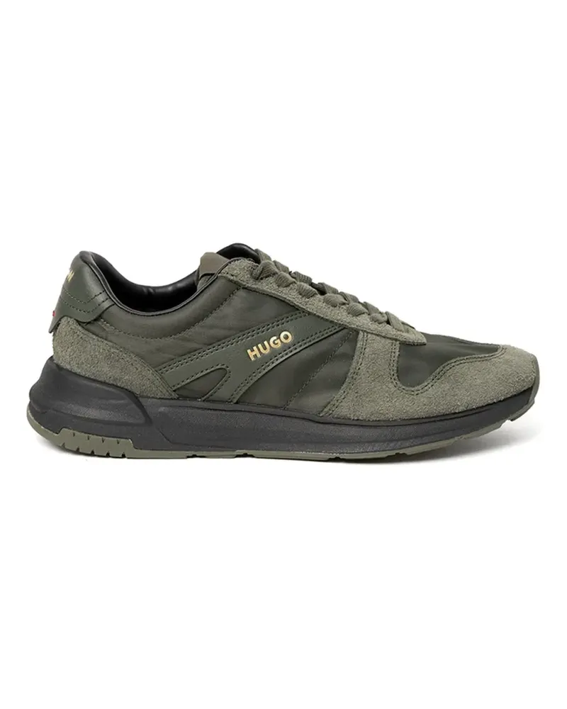 HUGO BOSS Sneakers mit Logo-Print - Grün Grün
