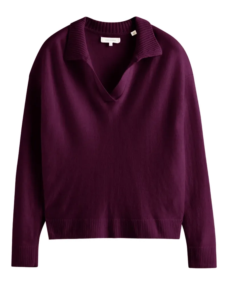 Chinti & Parker Pullover mit V-Ausschnitt - Violett Violett