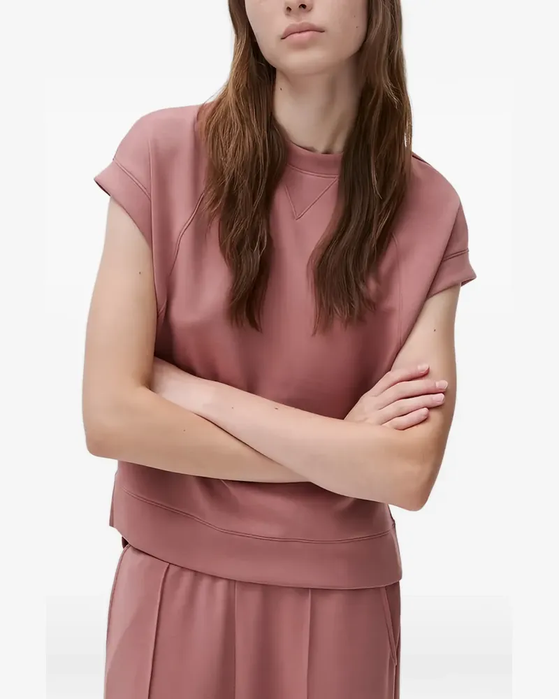 Benetton T-Shirt mit Raglanärmeln - Rosa Rosa