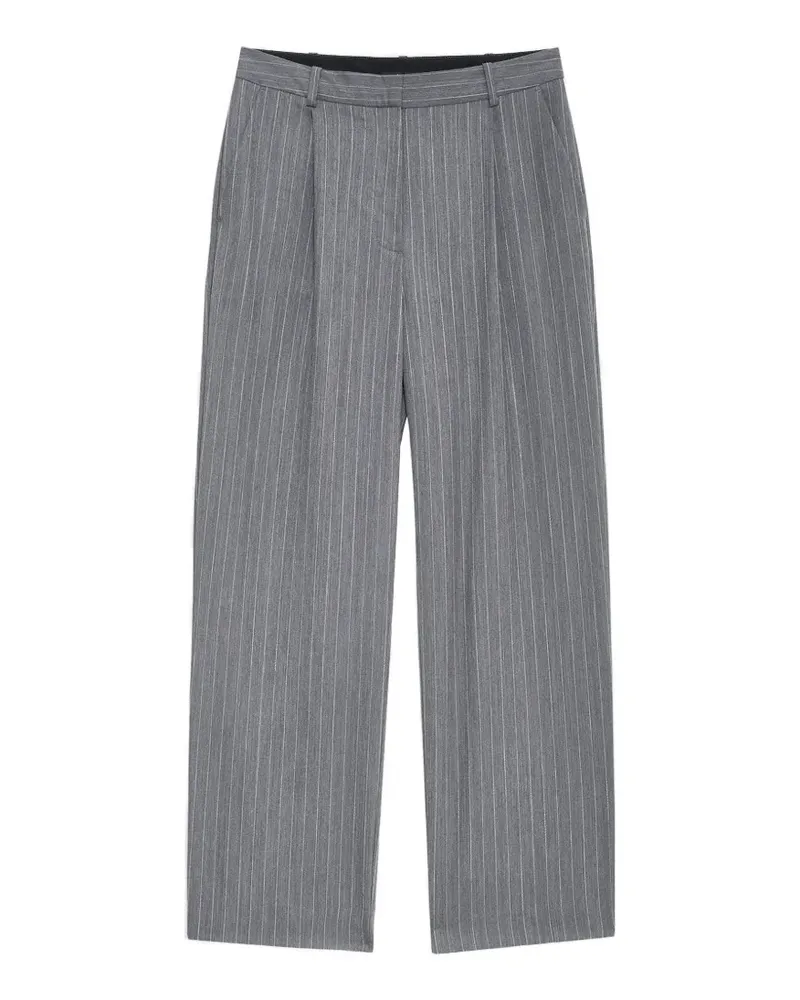 Anine Bing Trent Cropped-Hose - Grau Grau