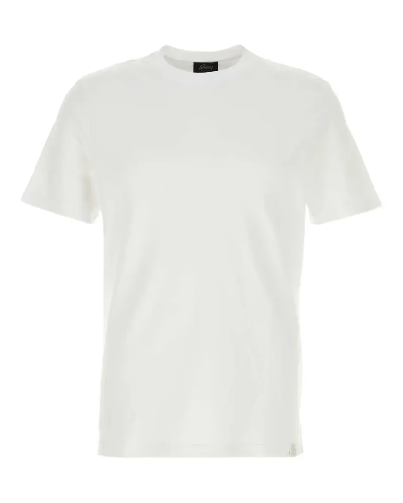 Brioni cotton T-shirt - Weiß Weiß