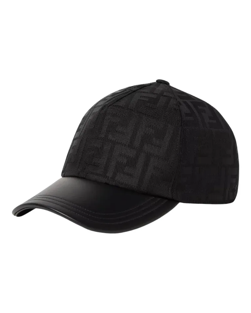 Fendi FF motif cap - Schwarz Schwarz