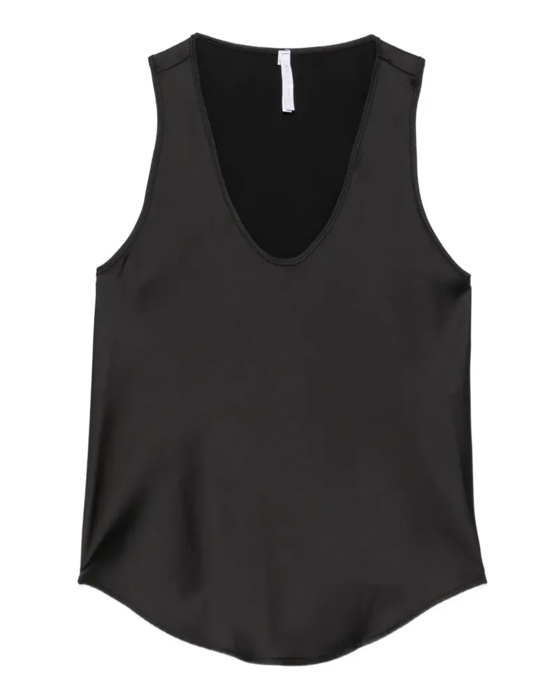 IMPERIAL Trägershirt mit U-Ausschnitt - Schwarz Schwarz