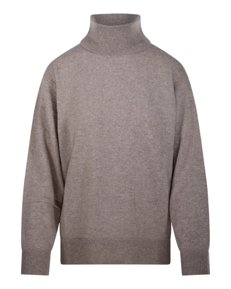 P.A.R.O.S.H. P.A.R.O H. Pullover mit geripptem Saum - Nude Nude