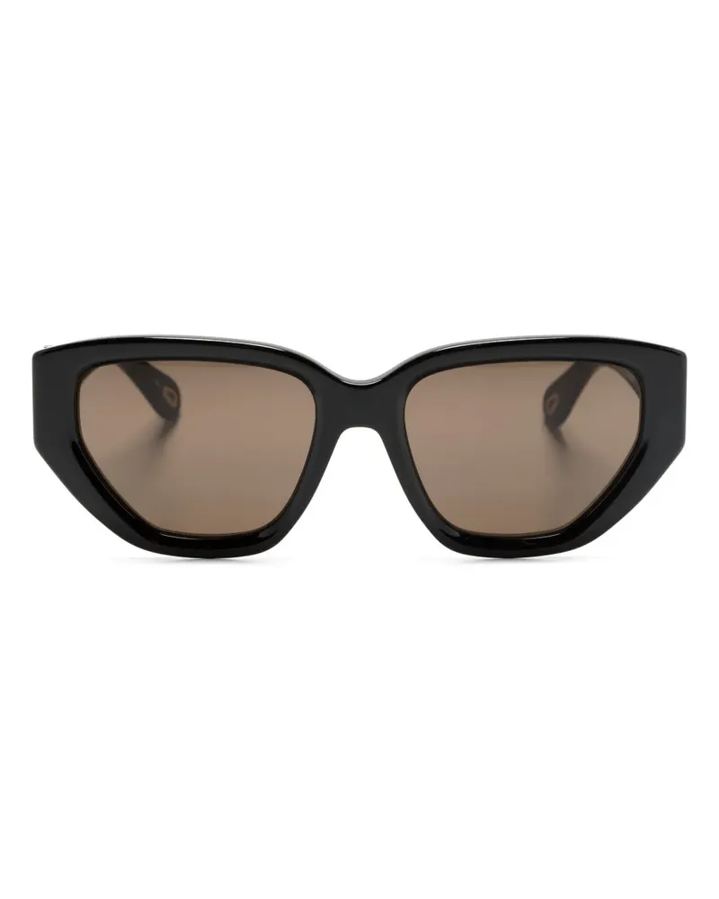 Chloé Marcie Cat-Eye-Sonnenbrille - Schwarz Schwarz