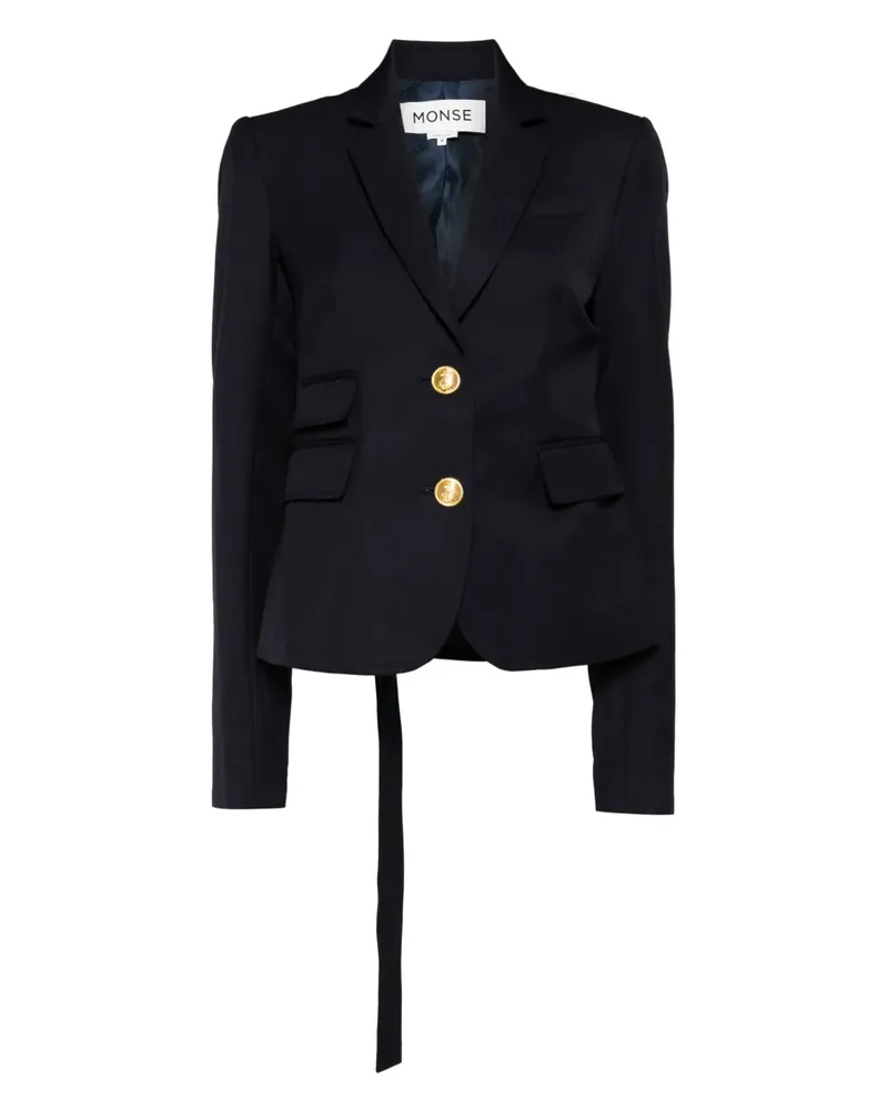 Monse Shrunken Jacke - Blau Blau
