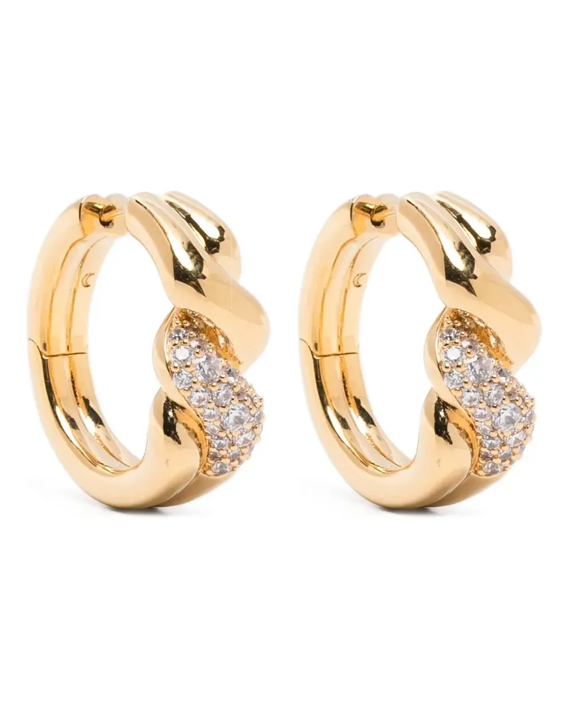 Missoma Kleine Molten Creolen - Gold Gold