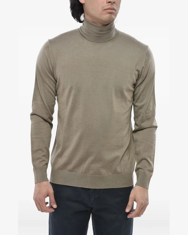 Paolo Pecora Milano Pullover mit Rollkragen - Nude Nude