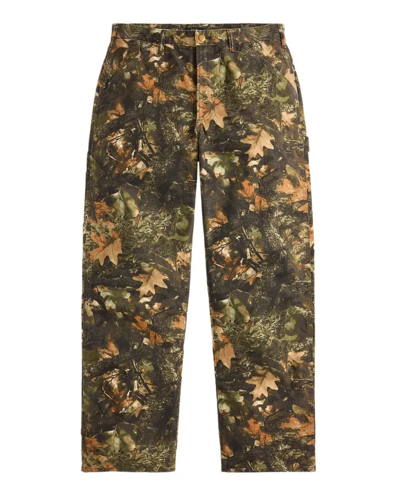 Ralph Lauren Polo Latzhose mit Wald-Print - Grün Grün