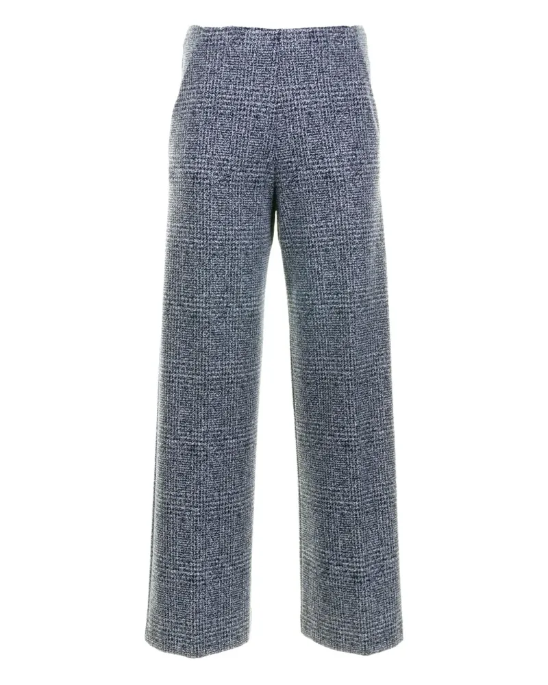 cinque checked trousers - Blau Blau