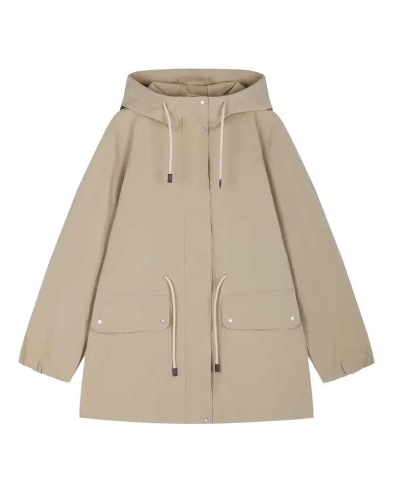 JNBY Trenchcoat mit Raglanärmeln und Kordelzug - Nude Nude