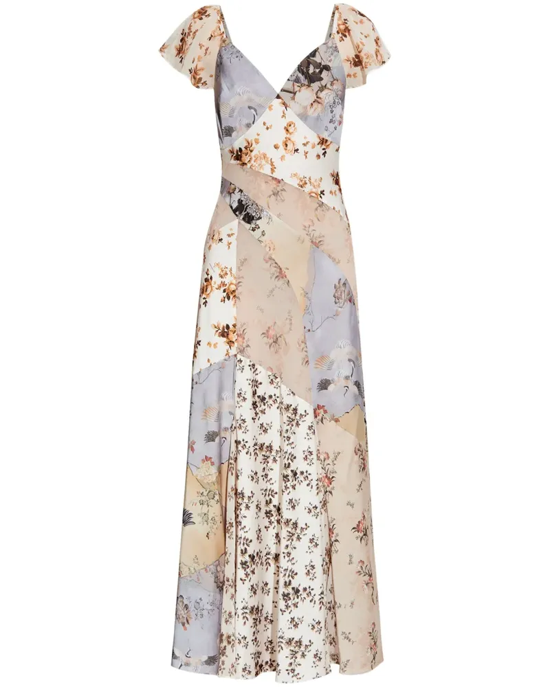 AllSaints Lala Maxikleid - Nude Nude
