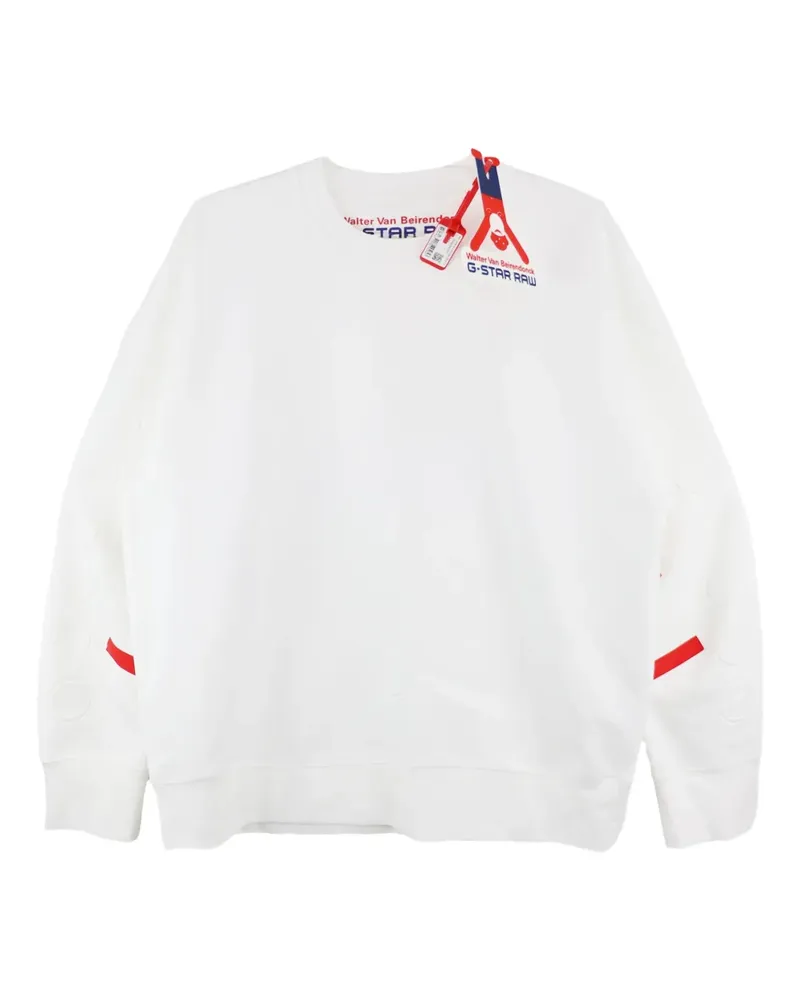 Walter van Beirendonck Sweatshirt mit Print - Weiß Weiß