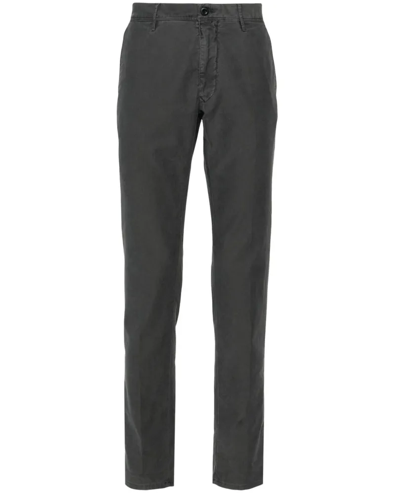 Incotex Schmale Hose - Grau Grau