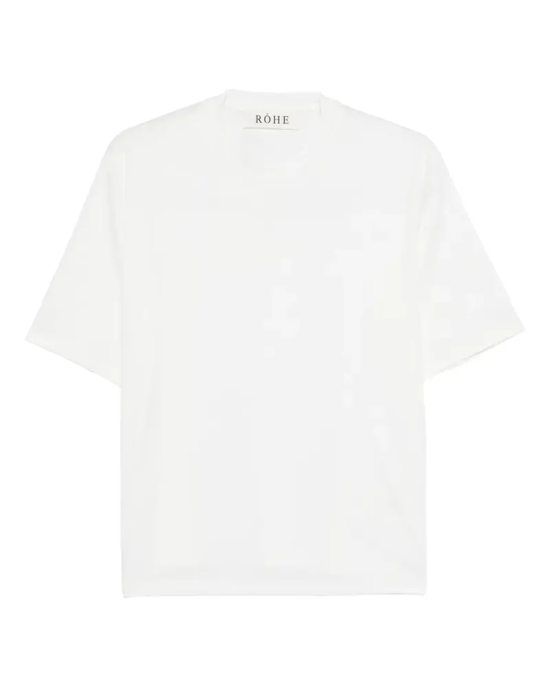 Róhe crew-neck T-shirt - Weiß Weiß