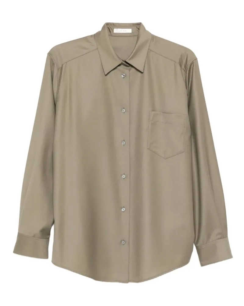 The Row Pino virgin-wool shirt - Grün Grün