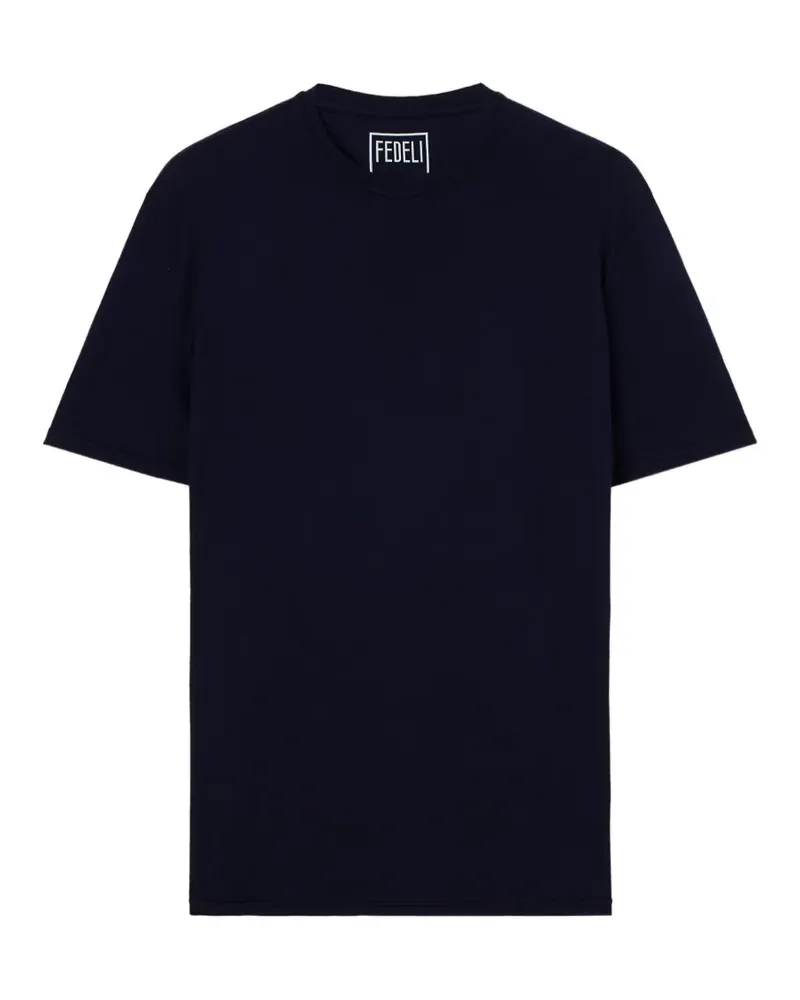 Fedeli Gary T-Shirt - Blau Blau