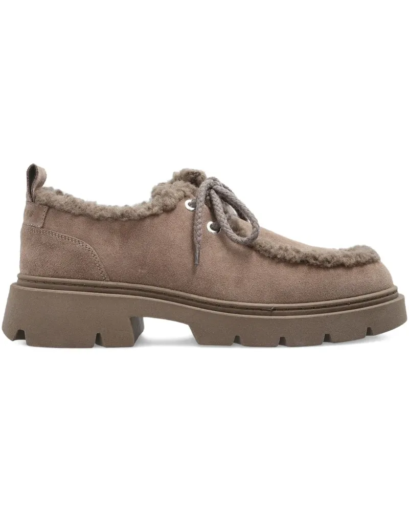 INUIKII Mocabee Curl Derby-Schuhe - Braun Braun