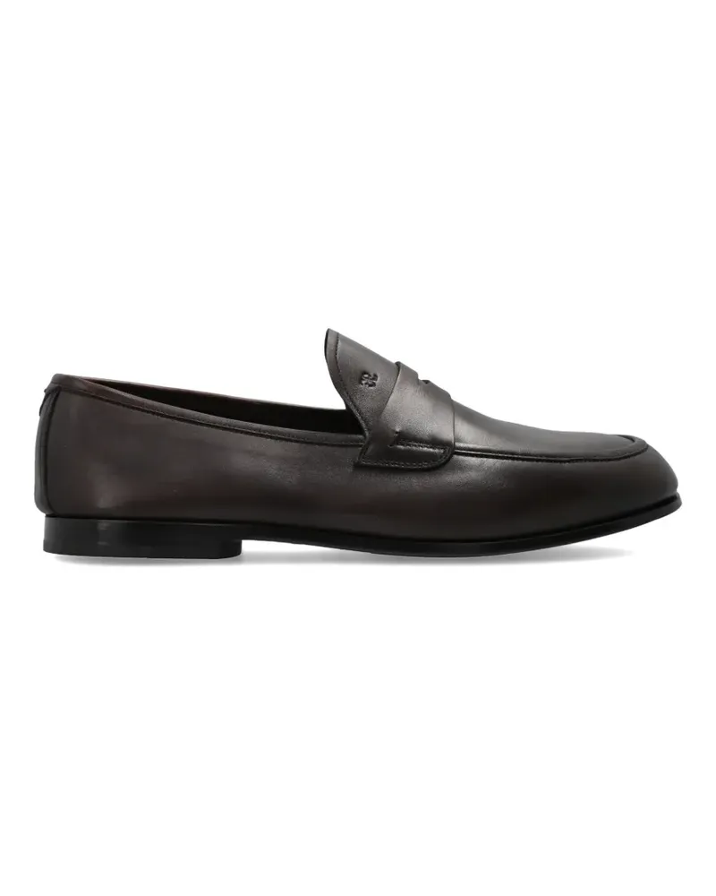 Fabi leather loafers - Braun Braun