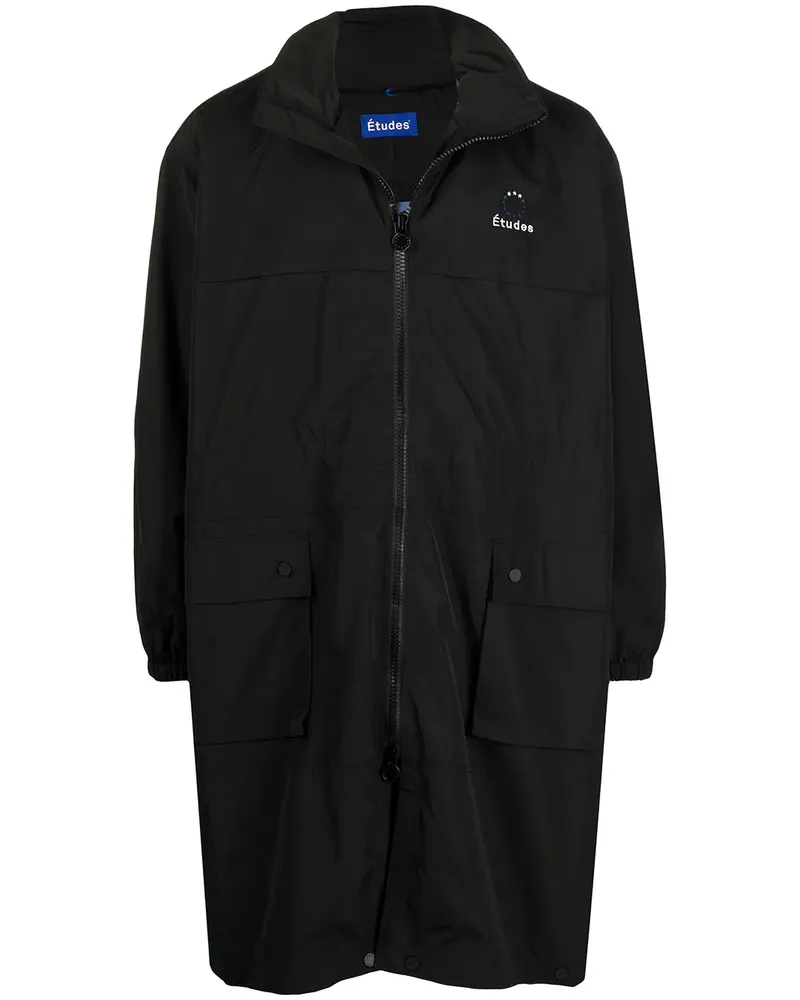 Études Studio Air Full' Windbreaker - Schwarz Schwarz